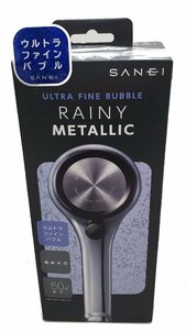 SANEI/ San-Ei shower head Ultra fine Bubble Laney metallic superfine water . at hand Stop 50%. water PS3136-81XA-CDP new goods 