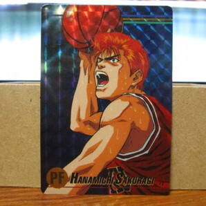 スラムダンク ＃1 桜木花道 カードダス トレカ キラ プリズム SLAM DUNK バンダイの画像1