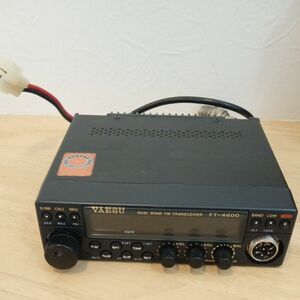 YAESU 無線機FM トランシーバー FT 4600＋ハンドマイク MH -26