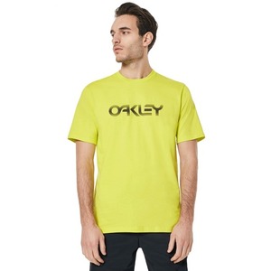 { new goods } OAKLEY ( Oacley ) Foggy Oakley Tee L yellow new model . cheap!