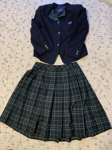 新品サンプル品　女子高生　制服　上下セット　　香川県立　津田高校　Mサイズ　スカート　W75　L５７