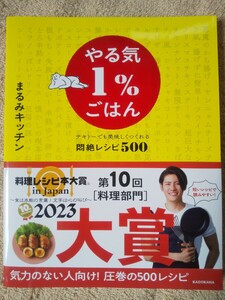 やる気１％ごはん　テキトーでも美味しくつくれる悶絶レシピ５００ まるみキッチン／著