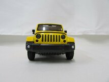 サウンドライトミニカー　ALLOY　METAL　Jeep ジープ Wrangler TJラングラー Unlimited アンリミテッド　イエロー_画像6