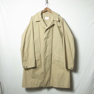 Phlannel flannel turn-down collar coat Parker L beige / cotton SOL brand old clothes hood 