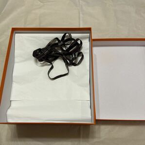現行品 エルメス バーキン25 空箱 32×28×16 BOX 空き箱 化粧箱 箱 リボン HERMES バーキン ケリーの画像10