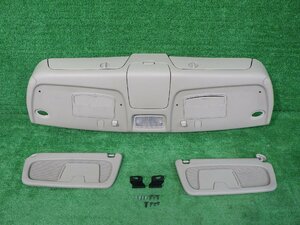 トヨタ シエンタ NCP85G 純正オプション オーバーヘッドコンソール ルームランプ バイザー セット G 4WD トリムFE07 HC001-101