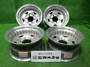 中古 15インチ 15×8J 6穴 センターライン コンボプロ 社外 アルミホイール 4本セット 希少 オフセット実測-25