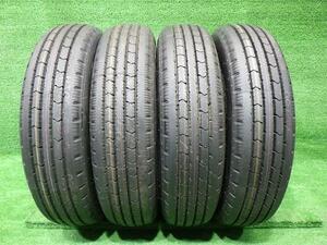 中古 ブリヂストン タイヤ 夏 175/75R15 4本 2022年 R202