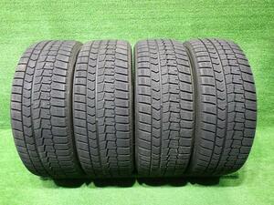 中古 ダンロップ タイヤ 冬 225/45R18 4本 2020年 WM02