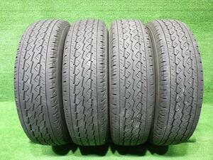 中古 ブリヂストン タイヤ 夏 195/80R15 4本 2020年 V600