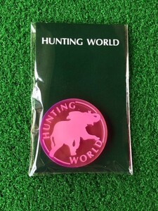 【g020-24】◆ 送料無料 / 新品 ◆ ハンティングワールド HUNTING WORLD ◆ 蛍光マーカー / ボールマーカー ピンク ◆