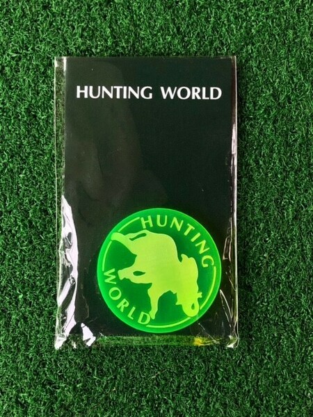 【g022-24】● 送料無料 / 新品 ● ハンティングワールド HUNTING WORLD ● 蛍光マーカー / ボールマーカー グリーン ●