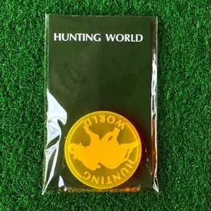 【g023-24】＊ 送料無料 / 新品 ＊ ハンティングワールド HUNTING WORLD ＊ 蛍光マーカー / ボールマーカー イエロー ＊