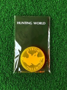 【g023-24】＊ 送料無料 / 新品 ＊ ハンティングワールド HUNTING WORLD ＊ 蛍光マーカー / ボールマーカー イエロー ＊