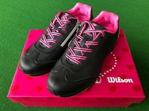 【g013-24】〇 新品 / 特別価格 〇 Wilson ウィルソンベア 〇 スパイクレスシューズ WBS-1611 / 22.5cm 〇