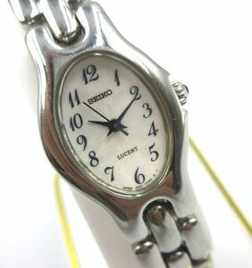■【MK】ジャンク品 SEIKO セイコー 腕時計 4N21-5410 クォーツ ルーセント 腕回り約15.5㎝ レディース 女性用 シルバー系 白文字盤