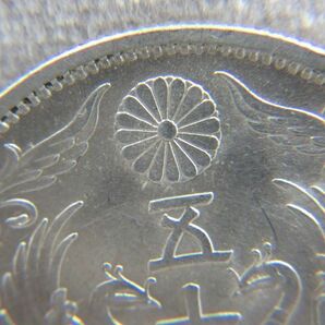 ■美品 50銭 五十銭 大日本 昭和11年 銀貨 硬貨 貨幣 古銭 アンティーク ヴィンテージ コレクション 重量約4.96gの画像5