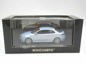 ◎MINICHAMPS アルファロメオ GT2003 1/43 scale 1 of 3,840 pcs. Alfa Romeo GT 個人保管品 現状品 詳細不明