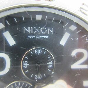 ◎ NIXON 腕時計 ニクソン SIMPLIFY THE 51-30 CHRONO 300M 不動 ジャンク 長期保管品 現状渡し の画像7