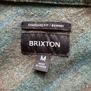 新品　ブリクストン　brixston bowery ネルシャツ 送料無料