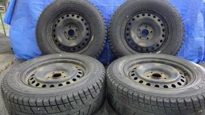 【宮城 塩釜発】中古 サマータイヤ・純正ホイールセット 4本 エクストレイル NT31 215/65R16 ヨコハマ GEOLANDAR 2022年製※個人宛発送不可