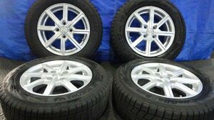 【宮城 塩釜発】中古 冬タイヤ・社外ホイールセット 4本 175/70R14 ヨコハマ iceGUARD iG70 2022年製 9～10分山 ※個人宛発送不可