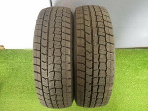 【青森発】中古 ダンロップ スタッドレス 冬 タイヤ WINTERMAX WM02 175/65R14 2本 2022年製＜個人宛て発送不可商品＞