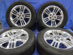 【宮城 塩釜発】中古 タイヤ・アルミホイールセット 4本 純正品 ライダー 215/60R17 6.5J 7分山 ※個人宛発送不可