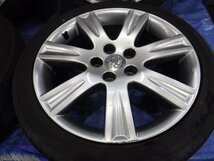 【宮城 塩釜発】中古 タイヤ・アルミホイールセット 4本 純正品 225/45R18 7.5J PCD114.3 オフセット+38 ※個人宛発送不可_画像8