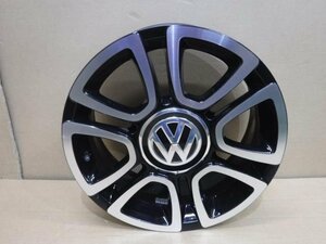 【岩手 盛岡発】中古 アルミ ホイール 純正 VW AACHY アップ！ 16x6J 4H センターキャップ付 1本