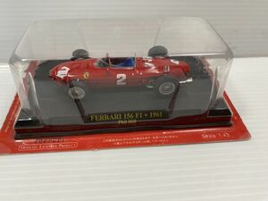 アシェット Ferrari フェラーリ 1/43 ミニカー 模型　グッズ　未開封　雑誌なし　模型のみ　156F1 1961