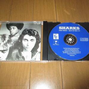 ★The Sharks（Chris Spedding）■輸入盤CD：First Water＋Jab It In Yore Eyeの画像2