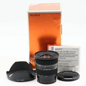 【美品】ソニー SONY DT 11-18mm F4.5-5.6 SAL1118 #1286