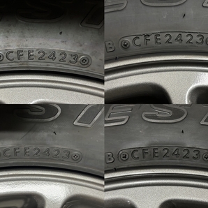 4本 新車外し ジムニー JB64W 純正 / アルミホイール 16×5.5J +22 5穴 PCD139.7 / タイヤ DUELER H/L 852 175/80R16 2023年製造の画像10