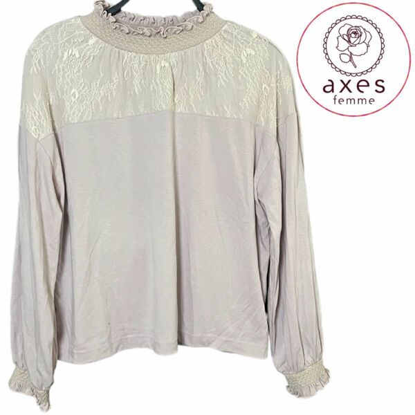 【No.51】axes femme トップス　Mサイズ