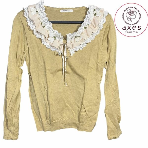 【No.55】axes femme トップス　Mサイズ