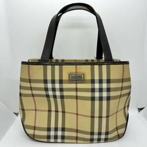 BURBERRY LONDON バーバリーロンドン ハンドバッグ レディース チェック ミニハンドバッグの画像1