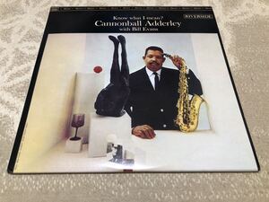 GWラスト3日セール！ Analogue Productions Cannonball Adderley With Bill Evans Know What I Mean? 45rpm 2LP 超高音質 audiophile rare 