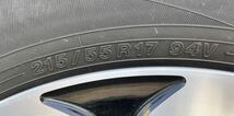 ホンダ　ヴェゼル純正　215/55R17 94V　ヨコハマ　ブルーアースES32 2024年製 4本セット_画像6