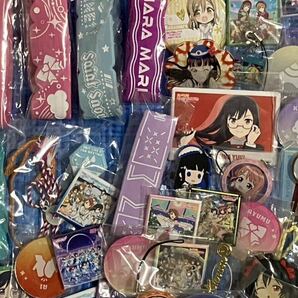 ラブライブ アニメグッズセット アクリルスタンド ラバーバンド ガチャ キーホルダー ニジガク 優木せつ菜 まとめ売り 大量の画像6