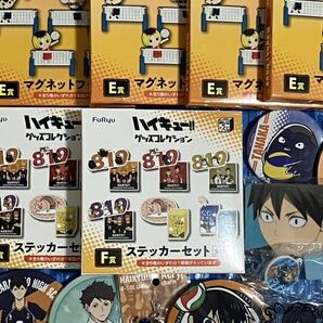 ハイキュー アニメグッズセット 缶バッジ ラバスト 及川徹 孤爪研磨 日向翔陽 影山飛雄 黒尾鉄朗 月島蛍 まとめ売り 大量の画像2