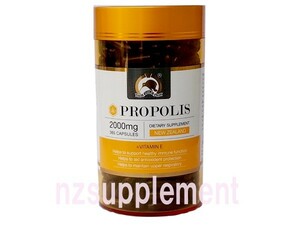  propolis 2000mg 365 Capsule 1 yearly amount Gold Kiwi high density propolis supplement New Zealand 