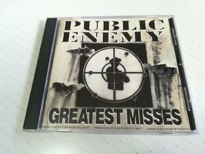 PUBLIC ENEMY パブリック・エナミー - GREATEST MISSES US盤 CD 92年盤　　4-0106