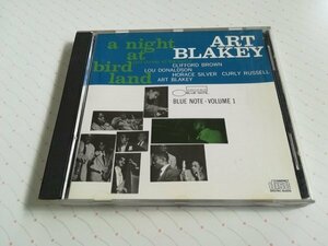 ART BLAKEY QUINTET アート・ブレイキー - A NIGHT AT BIRDLAND Volume 1 US盤 CD 95年盤 BLUE NOTE　　4-0081