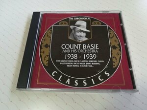 COUNT BASIE AND HIS ORCHESTRA 1938 - 1939 カウント・ベイシー 輸入盤 CD 90年盤　　4-0148