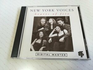 NEW YORK VOICES ニューヨーク・ヴォイセス - HEARTS OF FIRE US盤 CD 91年盤　　4-0104