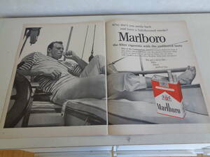 即決　広告　アドバタイジング　タバコ　シガレット　マルボロ　Ｍａｒｌｂｏｒｏ　１９６０ｓ　ソープ　石けん　ミッドセンチェリー　素材