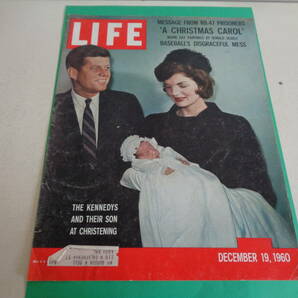 即決 希少 ケネディ大統領 夫妻 １９６０ｓ ＬＩＦＥ ライフ誌 表紙 ＫＯＯＬ－ＡＩＤ ジュース レトロ ミッドセンチェリーの画像1