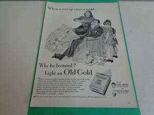  быстрое решение реклама Ad ba Thai Gin g сигареты сигарета OLD GOLD 1940s retro упаковка монохромный mid sen Cherry 
