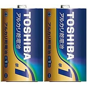 東芝(TOSHIBA)アルカリ乾電池 単1形 100本入 1.5V 使用推奨期限 5年 LR20L 100の画像2